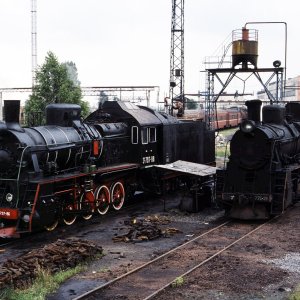 Dampflokomotive Korolevo