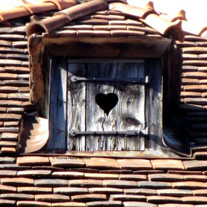 Detail Dach Wallfahrtskirche Maria Raisenmarkt