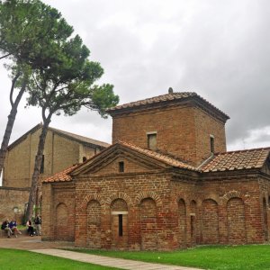 Mausoleum der Galla Placidia in Ravenna (Italien)