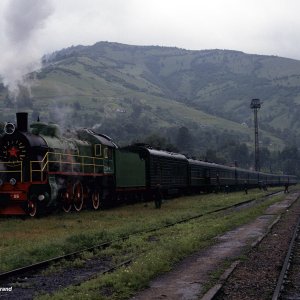 Dampflokomotive Rahov