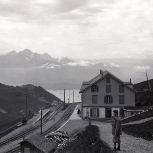 Rigi-Kulm, Zahnradbahn