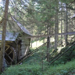 Wassermühlen im Gamsforst