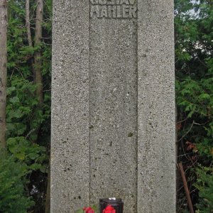 Grinzinger Friedhof- Grab von Gustav Mahler