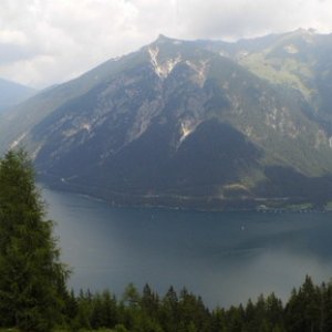 Karwendelbahn Pertisau / Panoramablick von der Bergstation