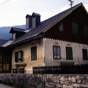 Beim Bergwandern in den Alpen