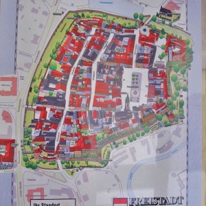 Stadtplan von Freistadt