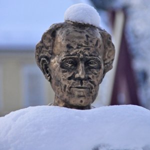 Gustav Mahler im Schnee