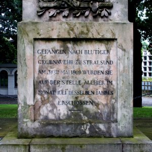 Ferdinand von Schill-Denkmal in Braunschweig