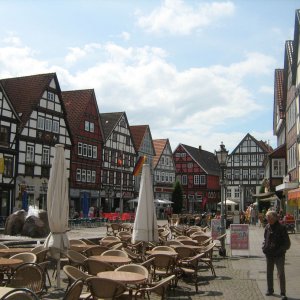 Rinteln. Matktplatz