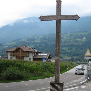 Das Kreuz auf der Kreuzung