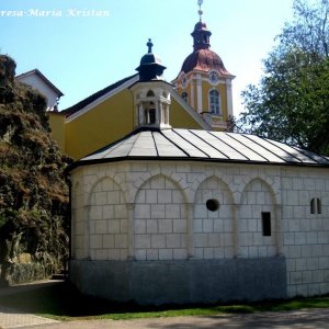 Blick auf die Grabkapelle- beim Kalvarienberg in Graz