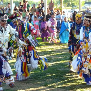 Powwow der Sagkeeng First Nation, Manitoba, Kanada