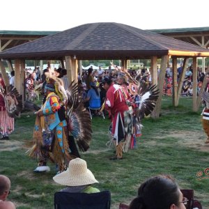 Powwow der Sagkeeng First Nation, Manitoba, Kanada