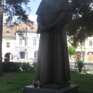 Denkmal Bischof Áron Márton /Cluj-Napoca