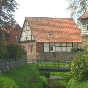 Der Nährenbach am Kloster Fischbeck