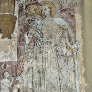 Maria Pfarr im Lungau - Schutzmantelmadonna mit Schmerzensmann