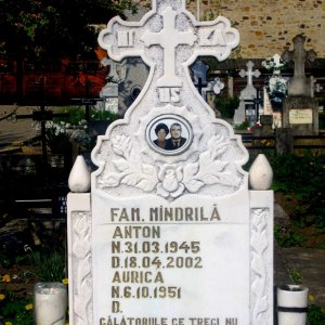 Friedhof beim Moldaukloster Voronet