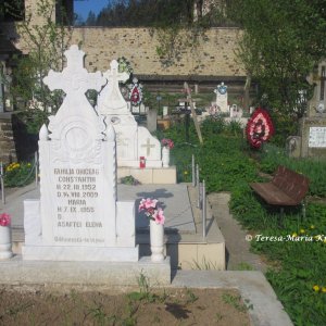 Friedhof beim Moldaukloster Voronet