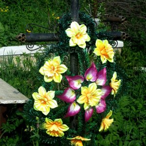 Friedhof beim Moldaukloster Voronet