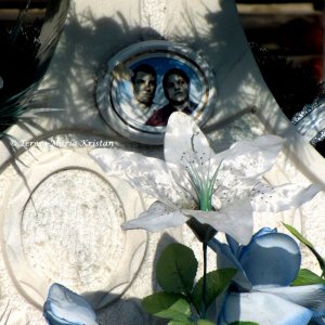 Detail Grabstein, Friedhof beim Moldaukloster Voronet