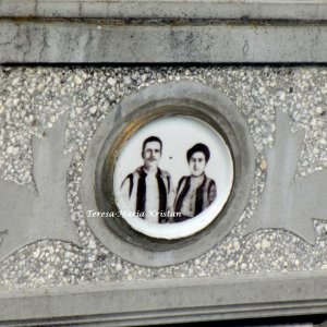 Detail Grabstein, Friedhof beim Moldaukloster Voronet