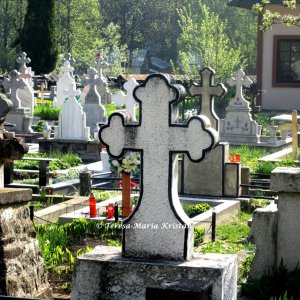 Friedhof beim Moldaukloster Voronet