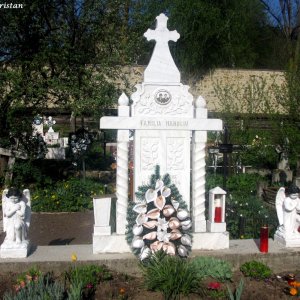 Friedhof beim Moldaukloster Voronet