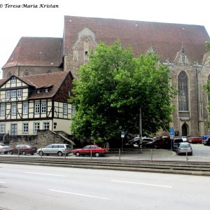 Aegidienkirche mit Ägidienmarkt, Braunschweig