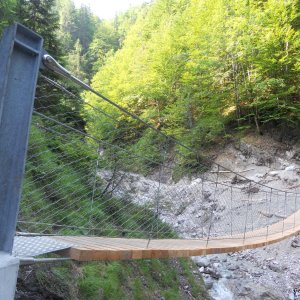 Hängebrücke,Grießbachklamm