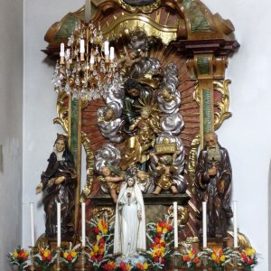 Seitenaltar Loreto-Kirche Salzburg-Segen v.Loreto-Kindl abholen