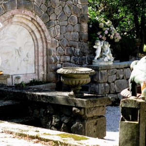 Im Gartenareal der Russenvilla, Traunkirchen