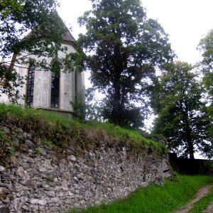 Benediktinerstift St. Lambrecht- alte Mauerreste im Stiftsareal