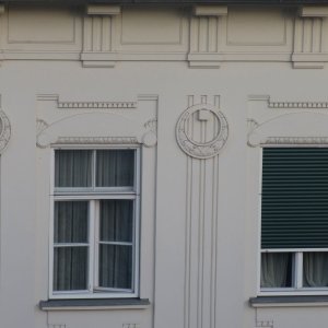 Landeskrankenhaus Graz, Detail Fassade