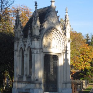 Zentralfriedhof Graz, neogotische Grabkapelle