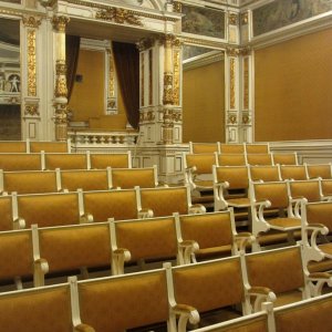 Theaterraum, Schloss Peles, Sinaia- Walachei