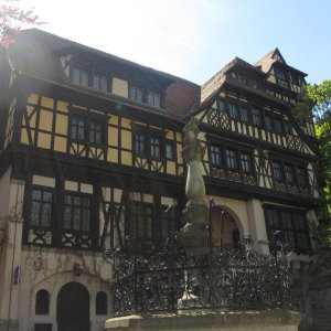 Wirtschaftsgebäude beim Schloss Peles, Sinaia- Walachei