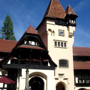 Wirtschaftsgebäude beim Schloss Peles, Sinaia- Walachei