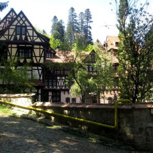 Wirtschaftsgebäude beim Schloss Peles, Sinaia- Walachei