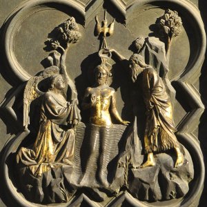 Südportal des Baptisteriums von Florenz