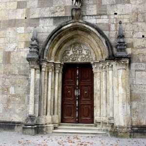 Stift Heiligenkreuz, Eingang Stiftskirche