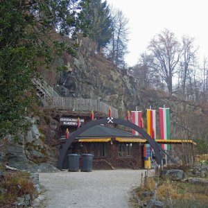 Schwibbogen beim Bergbaumuseum Klagenfurt