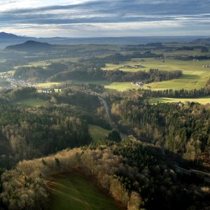 Eisenbahnlinie im 'Graben'