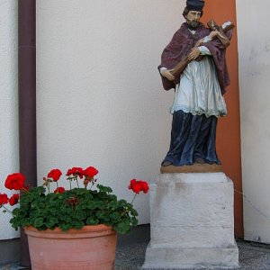 Kirche in Illmitz - Heiligenfigur (1)