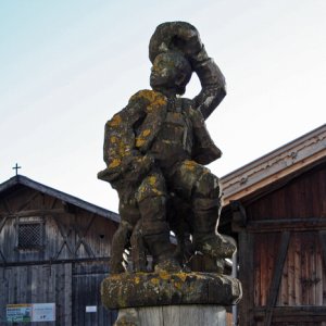 Brunnenfigur in Patsch