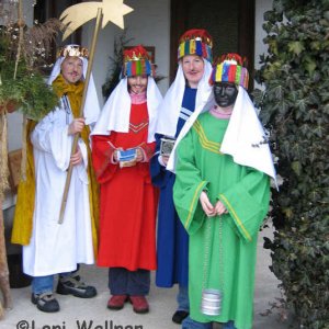 Die Sternsinger sind unterwegs