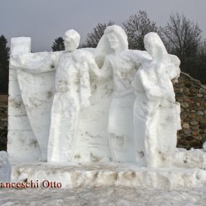 Weihnachtskrippe in Aguntum