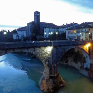 Teufelsbrücke in Cividale del Friuli (Italien)