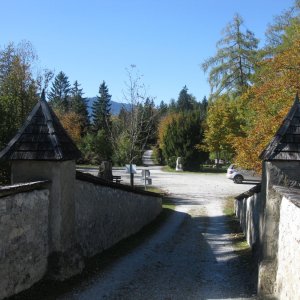 Burg Strechau- Eingangsbereich