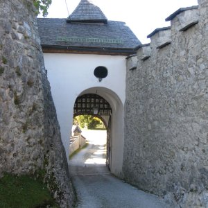 Burg Strechau- Eingangsbereich