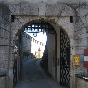 Burg Strechau- Eingangsbereich